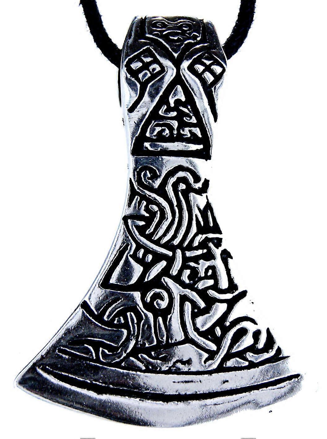 Pendant 44 Axe - Silver