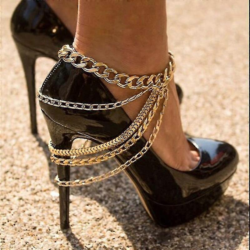 SShoes Chains Anklets Boots Heel Snake Chain 1pc PK