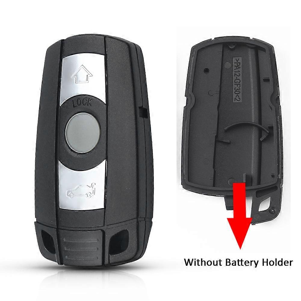 For BMW E61 E90 E82 E70 E71 E87 E88 E89 X5 X6 For 1 3 5 6 Series Replace 3 Button With / Without Battery Remote Key Shell