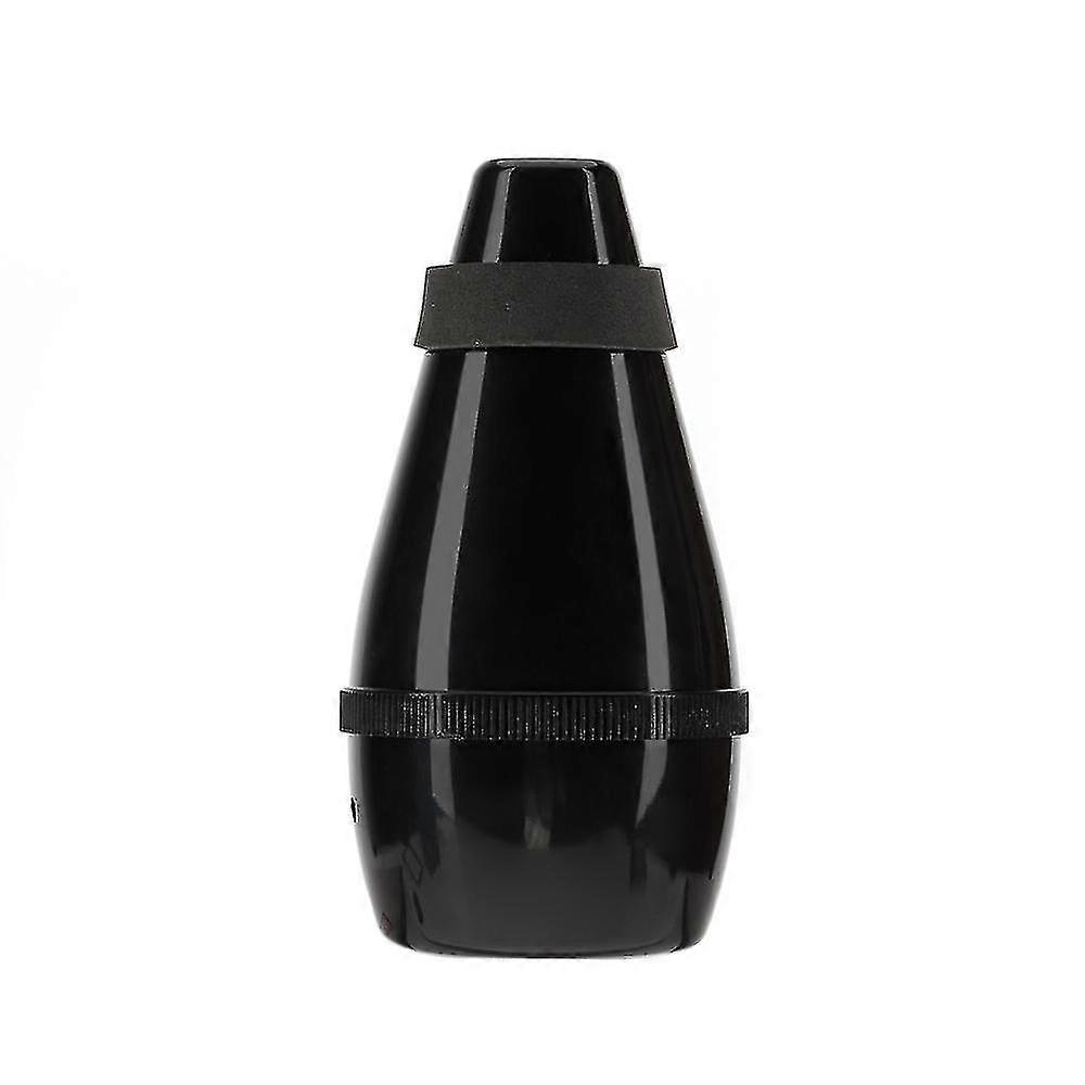 Trompet Mute Silencer Plastic Practice Letvægt Sort Sort