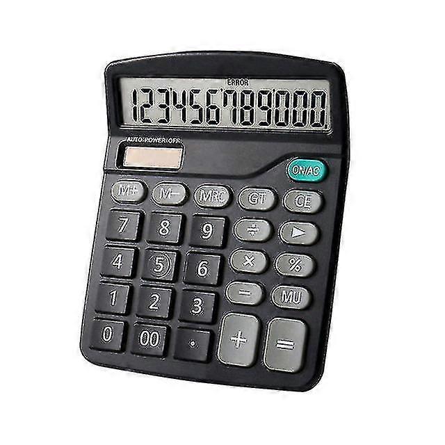 12 Digits Electronic Calculator Large Screen Desktop Calculators