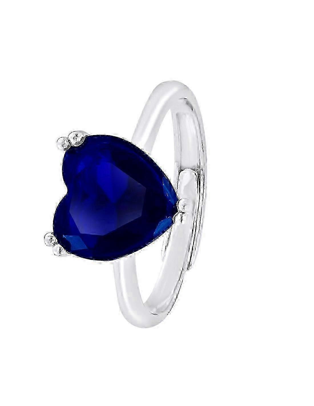 Anello Cuore di Cristallo - Argento - CRISTAL DREAMS