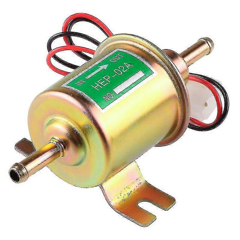 משאבת דלק חשמלית 12V אוניברסלית דיזל בנזין Hep-02a Hep02a לחץ נמוך OEM Hep-02a משאבת דלק חשמלית 12V אוניברסלית עבור רוב קרבורטורי מכוניות