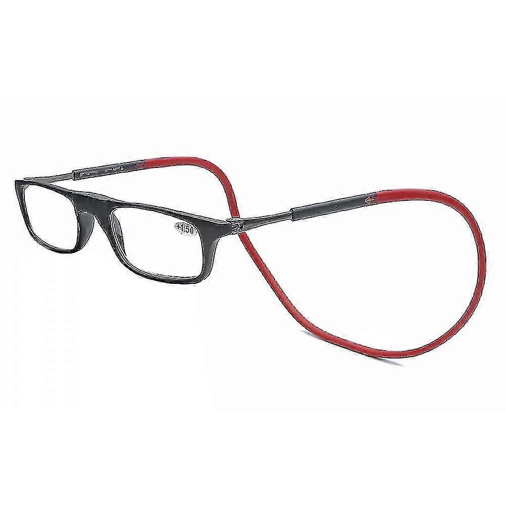 Reading Glasses High-grade Tr Magnetic Absorption Hanging Neck Funky Readers Glasses Best Gift