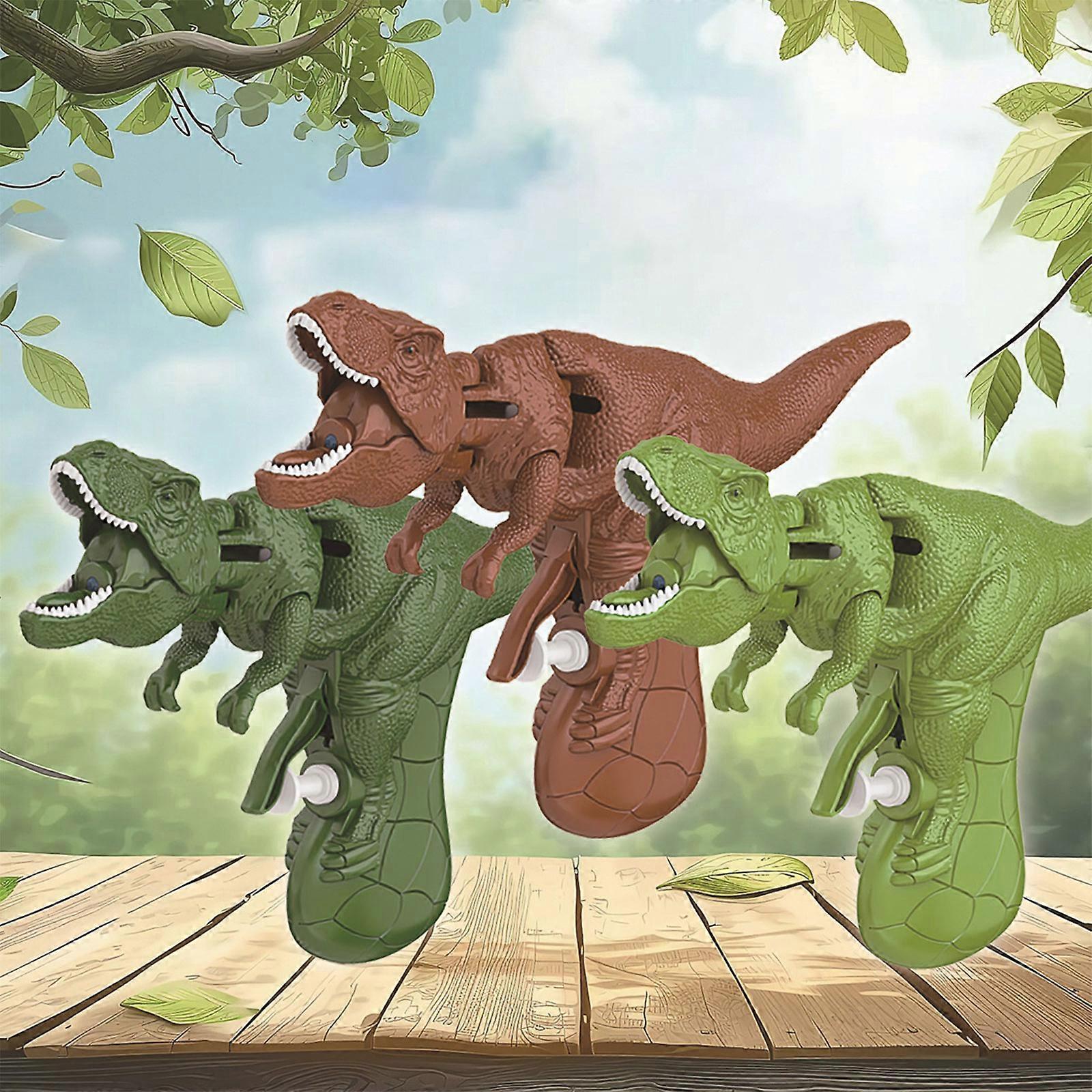 Dinosaur vandlegetøj | Hånd-øje-koordination legetøj | Udendørs sommervandlegetøj | Udendørs interaktivt vandlegetøj, 100% nyt