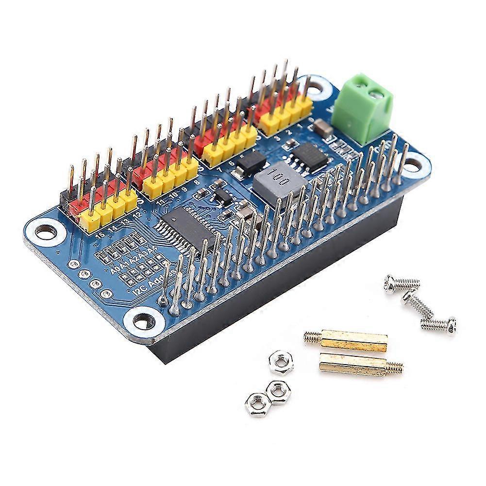 Raspberry Pi 16-Channel Steering Actuator Driver Board - 2-Bit Resolution