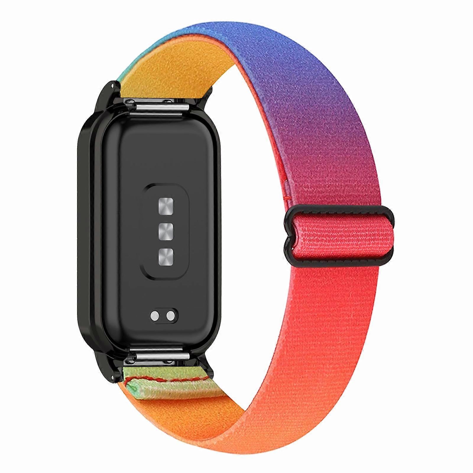 For Redmi Band 2 Adjustable Watch Strap Elastic Nylon Bracelet Smart Watch Breathable Band