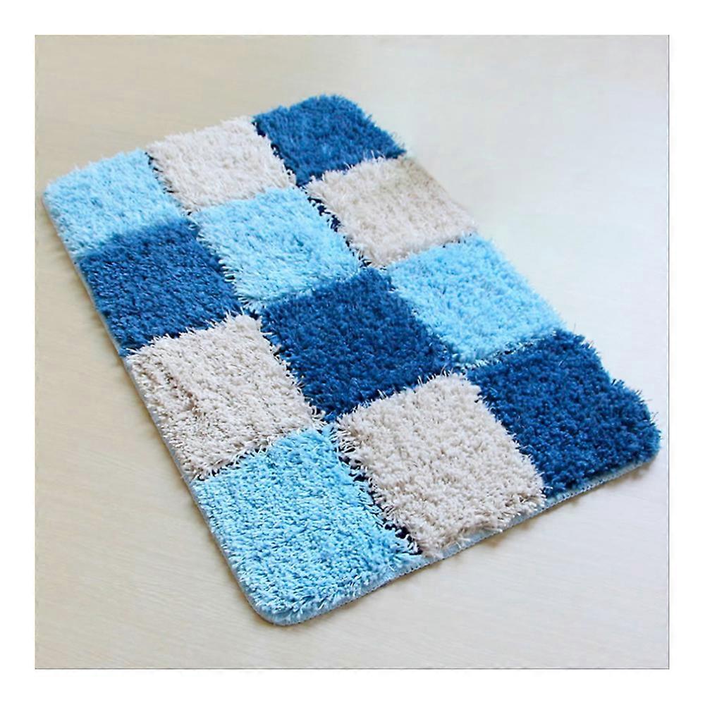 Fluff Ground Door Non-slip Mat Carpet Gradient Checks