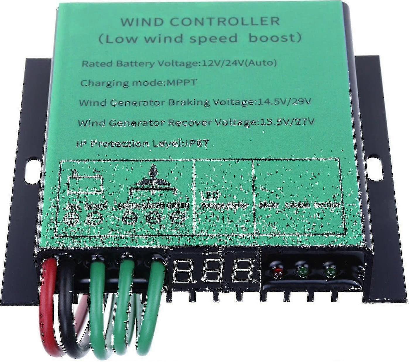 Mppt Charge Controller,wind Power Generator Controller With Led Display - Adjustable Wind Turbine Charge Controllers For Home
