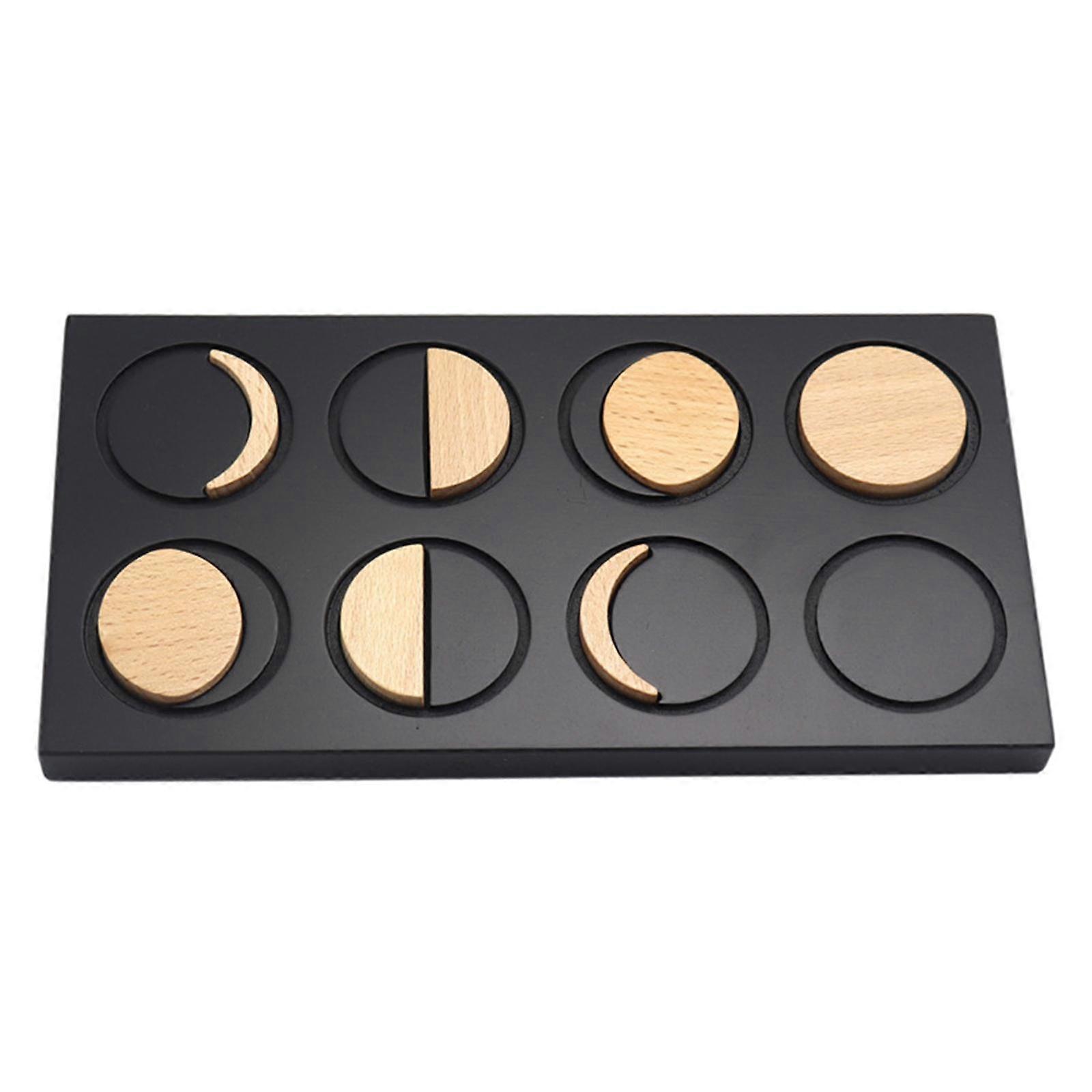 1 Piece Moon Phases Puzzle Board