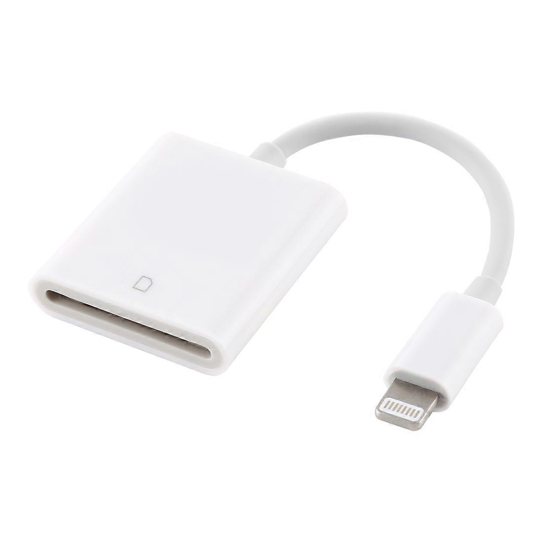 8 Pin to SD Card Camera Reader Adapter, Compatible with IOS 9.1 and Above Systems