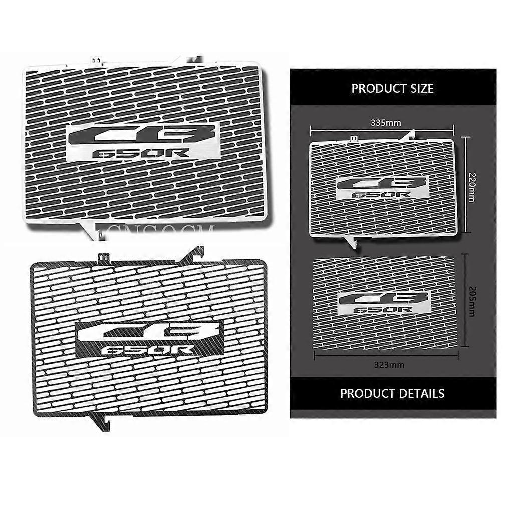 Motorcycle Stainless Steel Radiator Guard Radiator Grille Cover Fits For HONDA CB650R 2019 2020