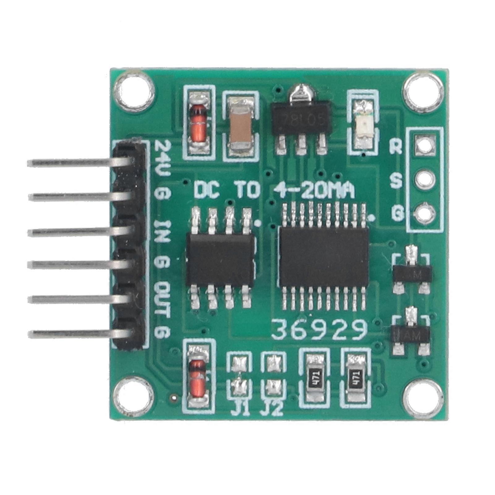 Voltage to Current Module Linear Conversion Signal Transmitter Converter Board 0?5V to 4?20MA