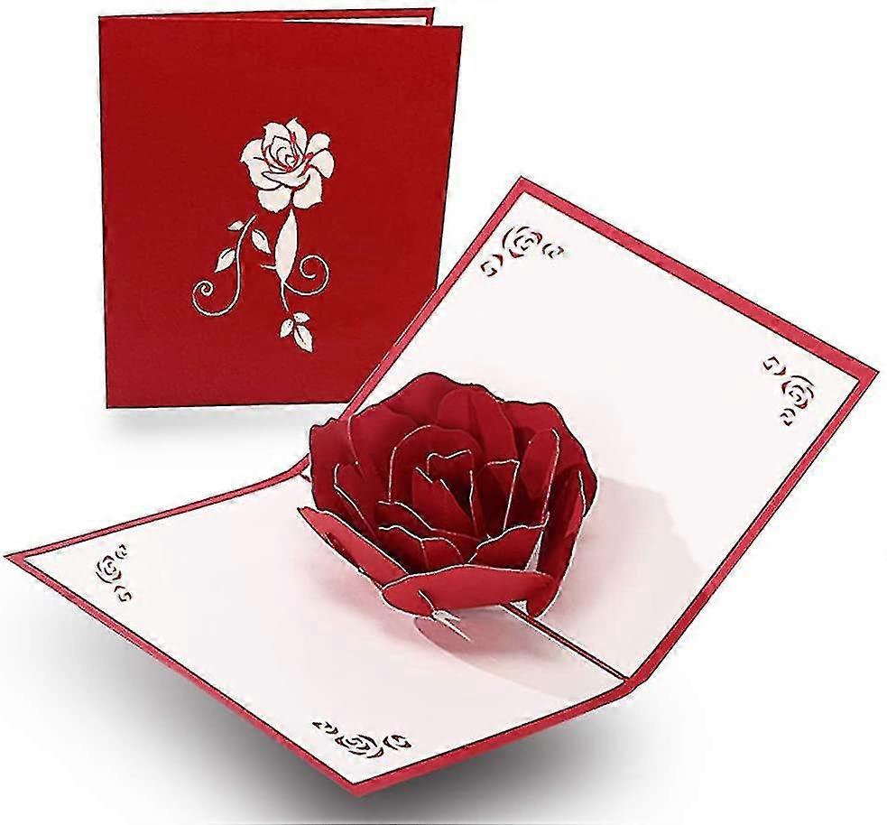 3d Card Valentines Day Pop Up Card Envelopes For Significant, Anniversary Card Gifts