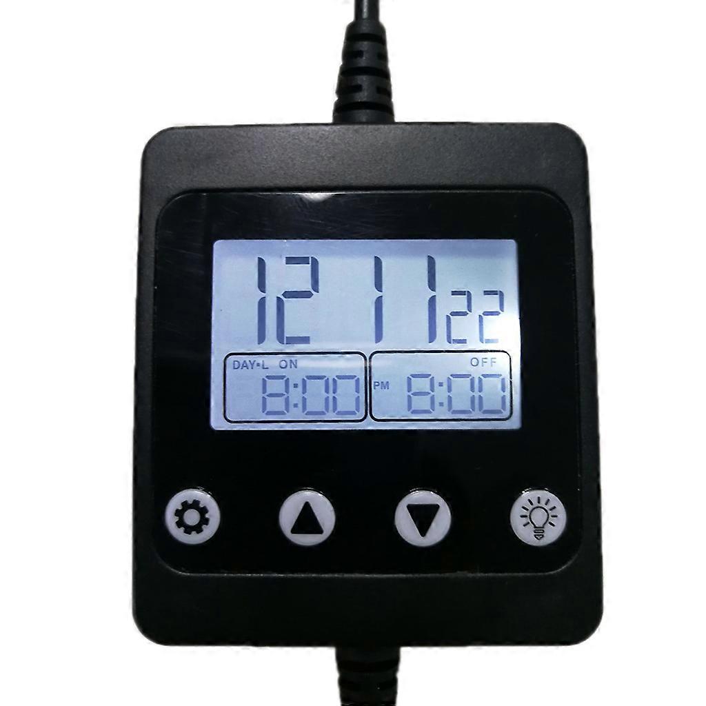 Indoor Digital Timers Easy-to-Set Daily On/Off Times 24 Hour Timer Program