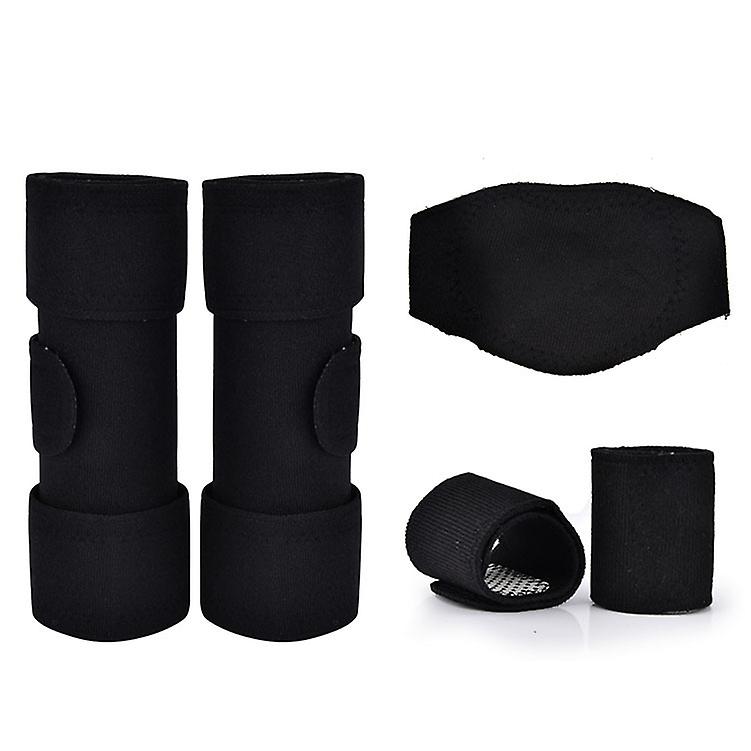 Tomalin Magnet Self - Heating Knee Protector Neck Protector Wrist Protector Three Sets