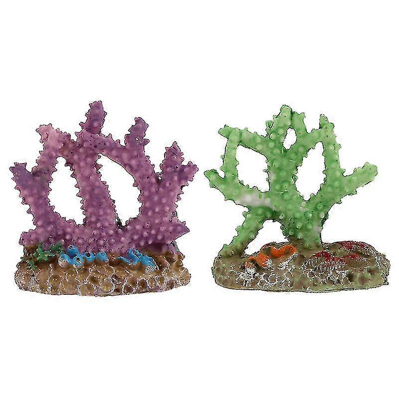 2pcs Aquarium Ornament