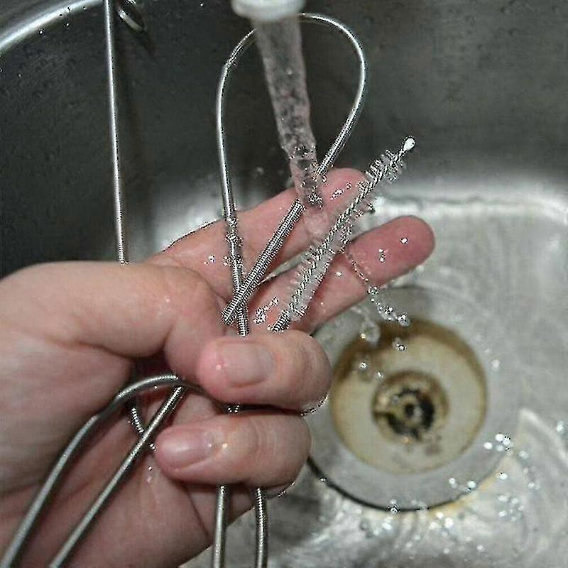 155cm Long Flexible Refrigerator Scrub Brush Fridge Cleaning Tool