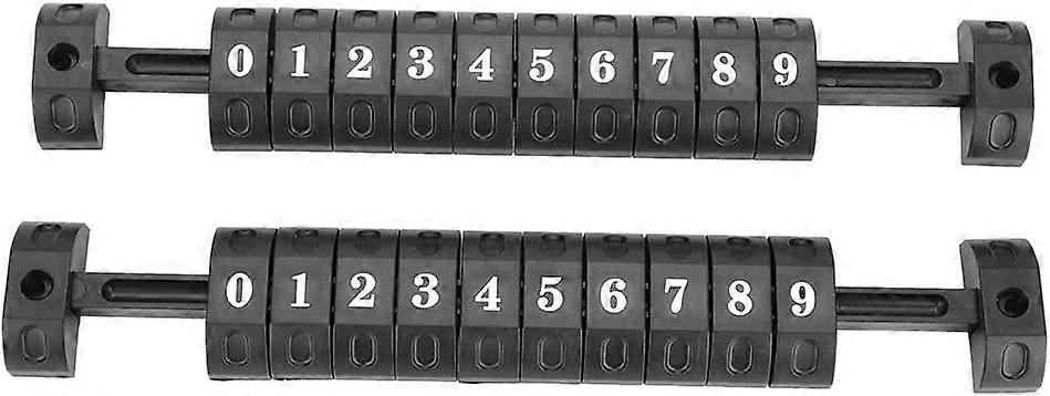2 stk Tabell Fotball Counter 10 tall Scoring Score Counter Indicator for standard Foosball Tabeller