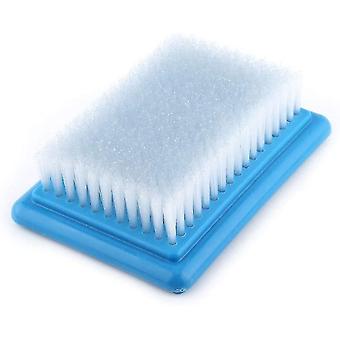 Sticknadel Kissen Pinsel Kunststoff Sticknadel Kissen Pinsel Stickerei Stanze Bastelwerkzeug (Blau)