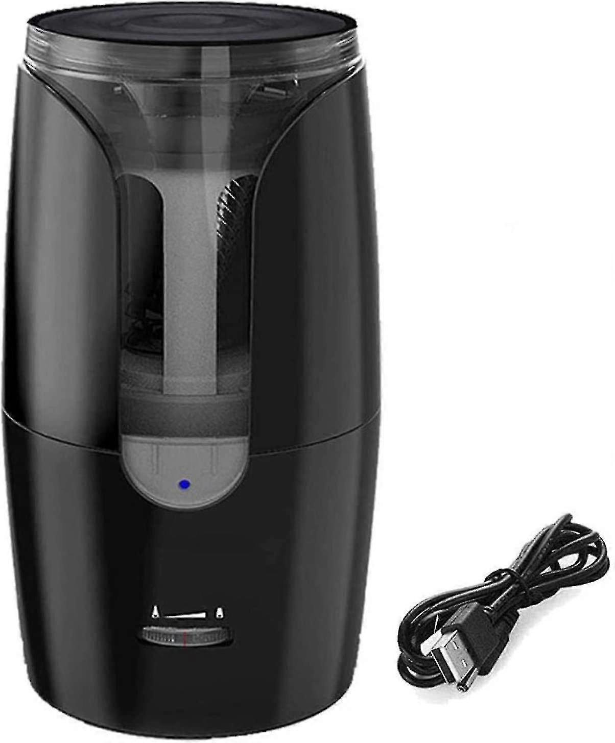 大型電動鉛筆削り、6-12mm鉛筆用USB充電式鉛筆カッター自動ヘビーデューティメカニカルTw