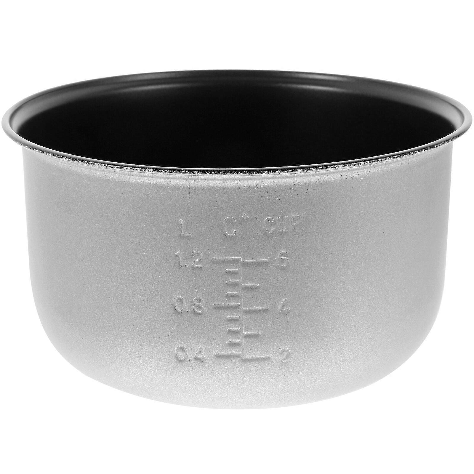 1 Set of Rice Cooker Inner Cooking Pot Daily Use Rice Cooker Liner Reusable Rice Cooker Inner Pot