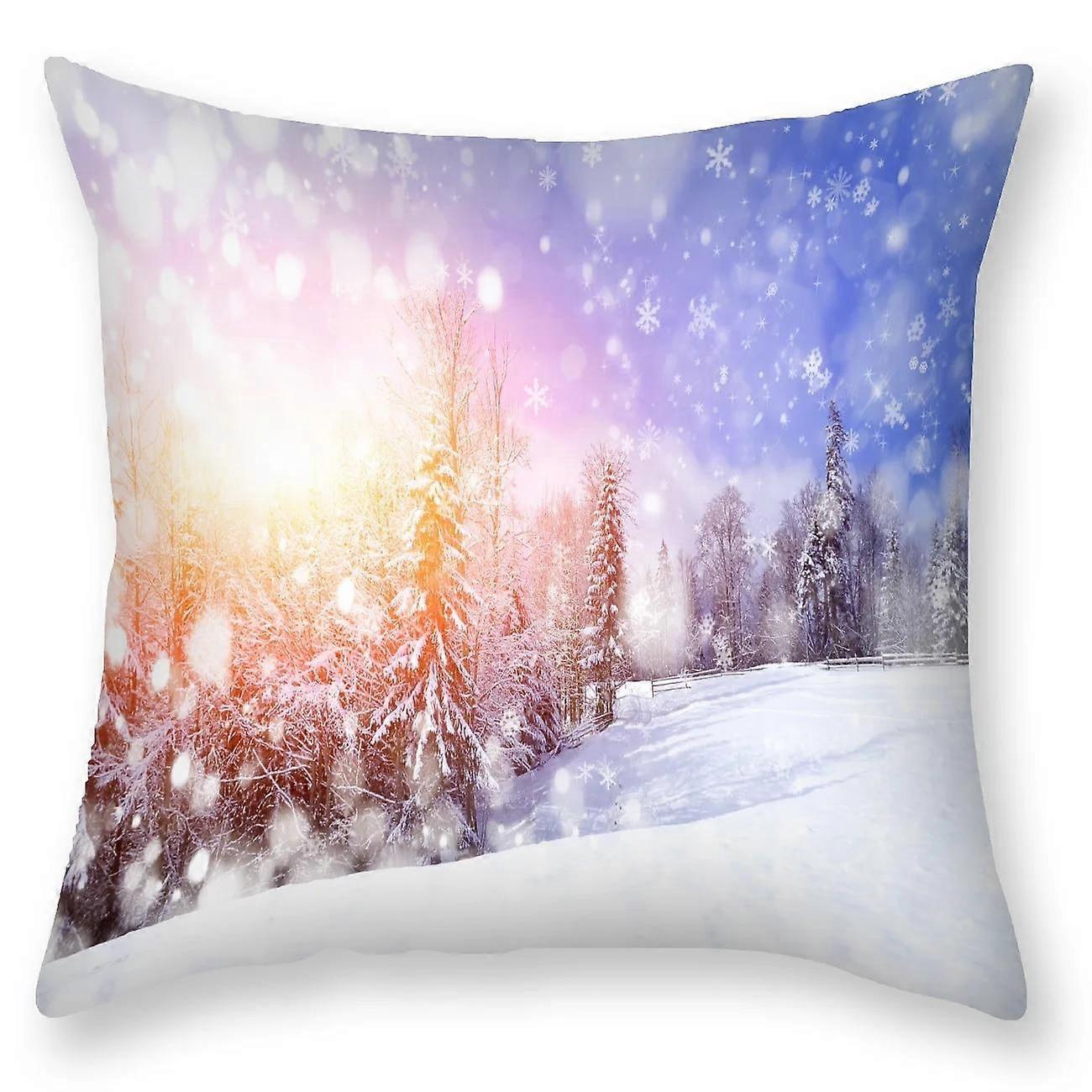 Print Pillowcase Sofa Cushion Cover Design Style -1146
