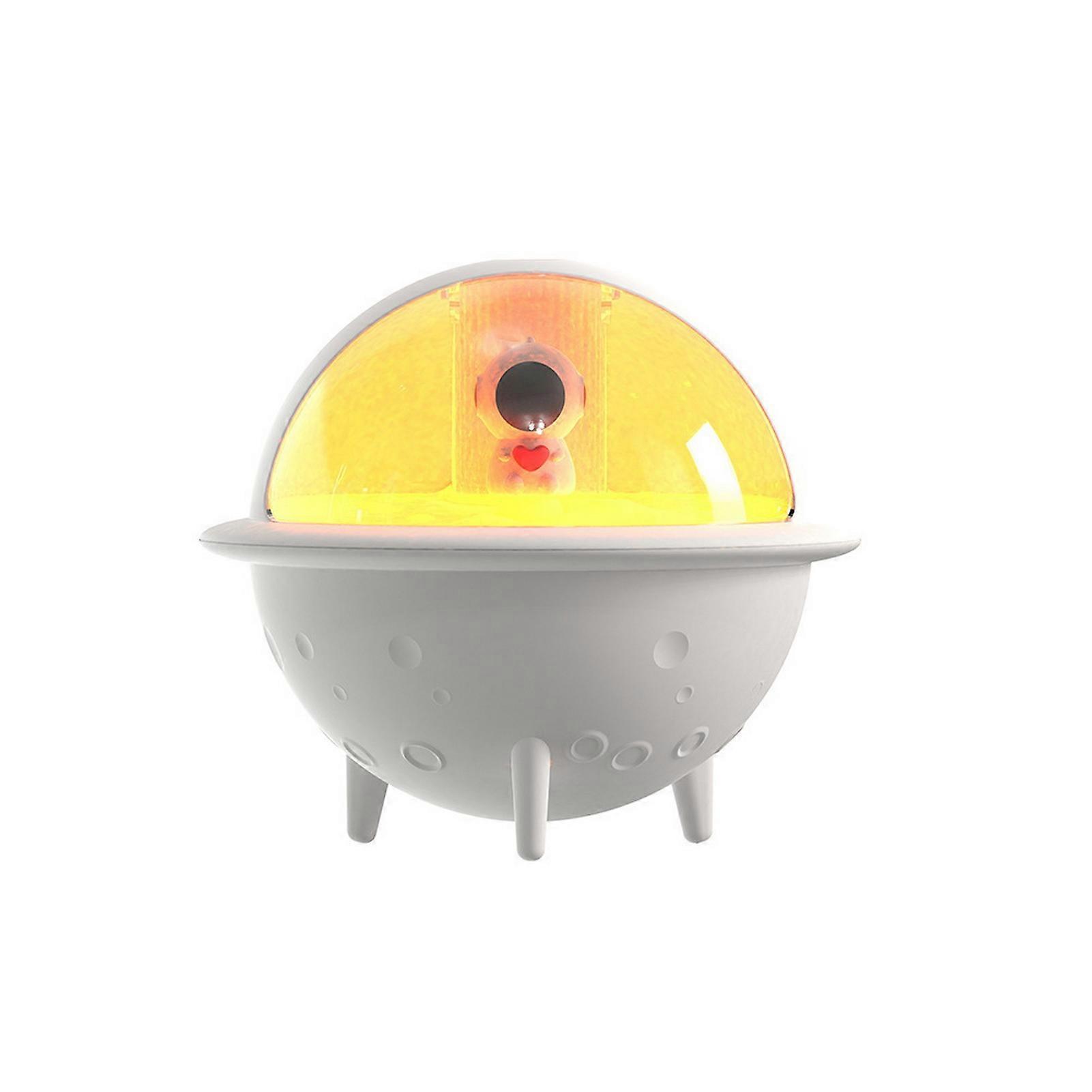 Desktop Creative Quiet Humidifier with Colorful Light Large Water Tank 3 Modes Creative Shape Air Purifier Space Aroma Diffuser QingHai