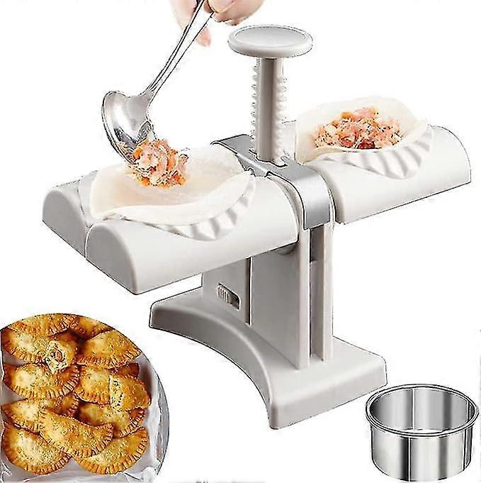 Dumpling Making Double, Automatic Dumpling Mold, Dumpling Mold Kit Dough Machine And Dumpling Mold, Quick And Easy