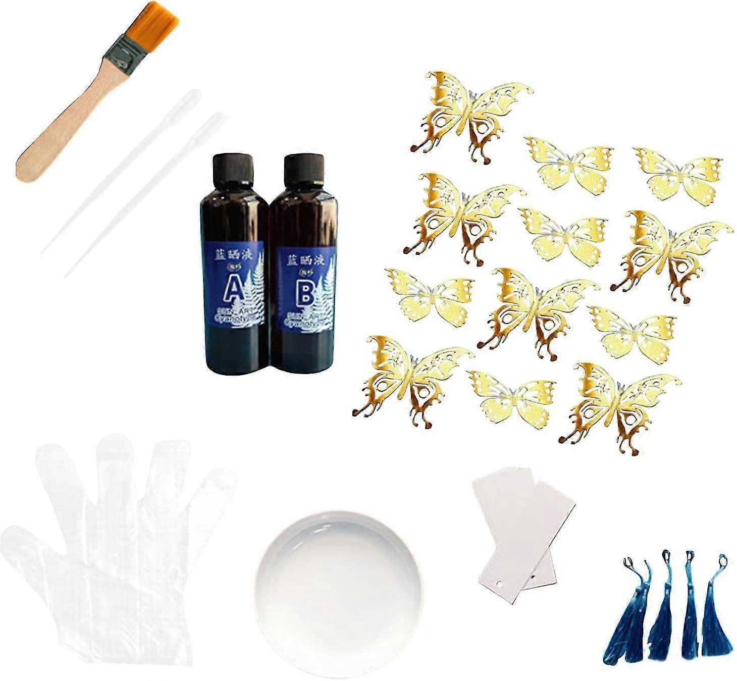 Cyanotype Printing Set DIY Kit Potassium Ferricyanide Creation Cyanotype Kit