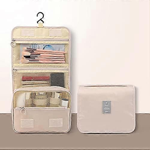 حقيبة أدوات الزينة الجديدة والمناسبة للسفر والمعلقة ، حقيبة أدوات الزينة القابلة للطي ، حقيبة المكياج ، حقيبة أدوات الزينة المقاومة للماء