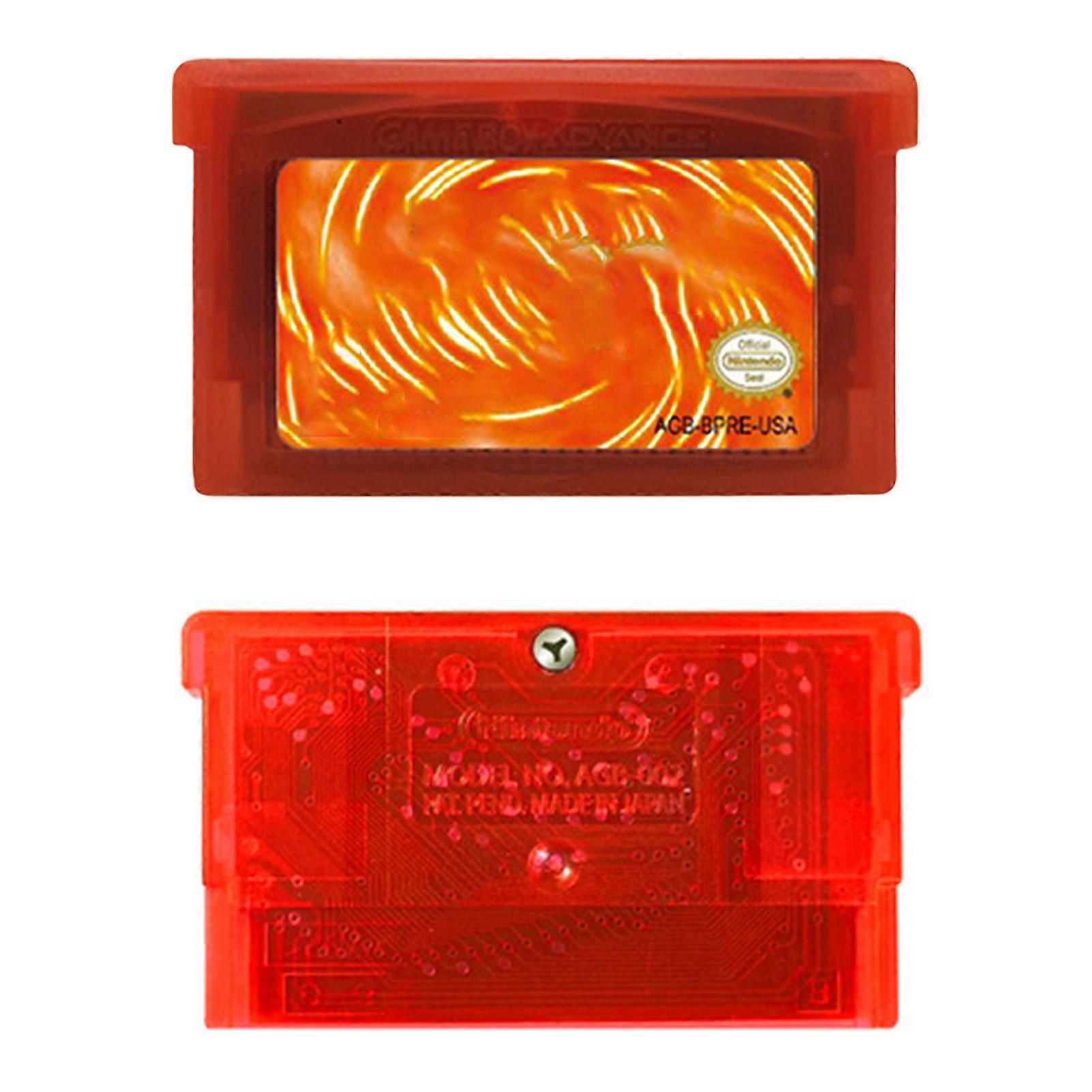 Portable Game Cards English Version Fun Gaming Discs for NDSL/GBC/GBA/GB FIRERED VERSION EMERALD VERSION