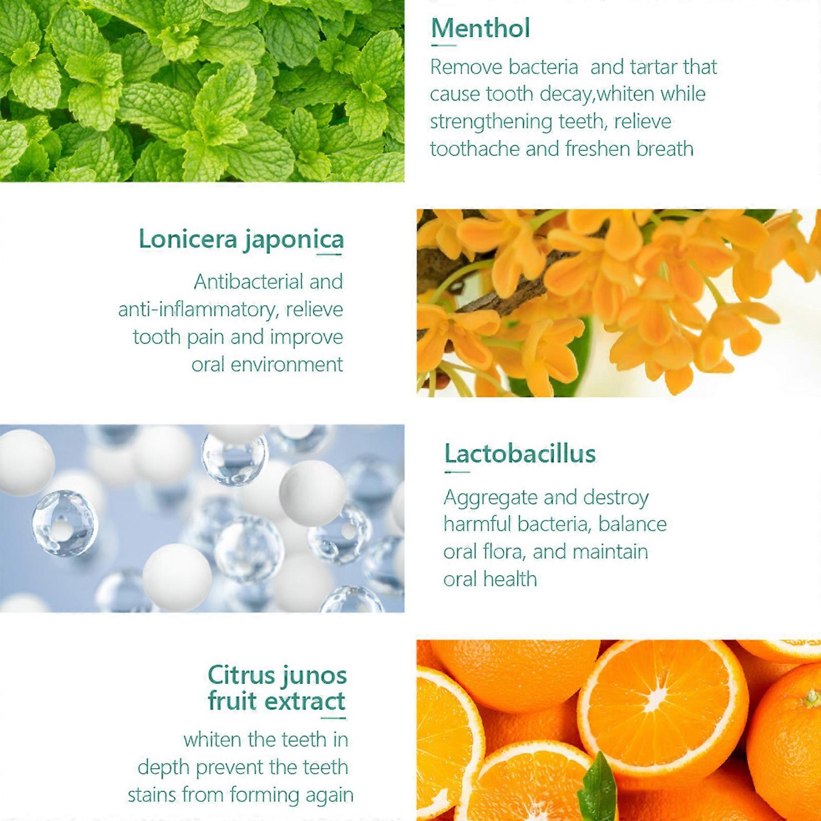 Toothpaste Whitening Foam Deeply Cleaning Gums Stain Removal Toothpaste