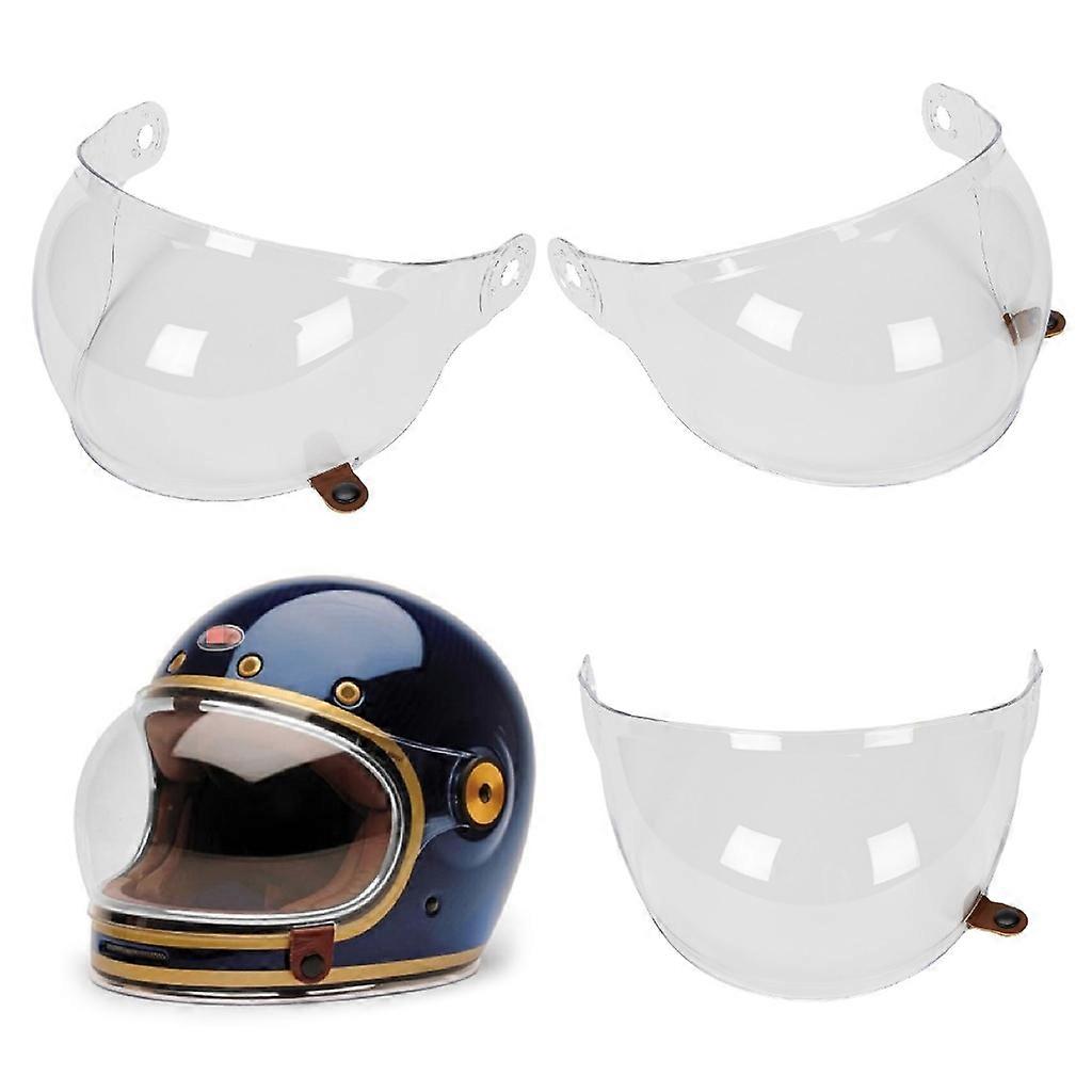Comfortable & Stylish Bubble Shield ABS Bubble Visor Suitable for BULLITT