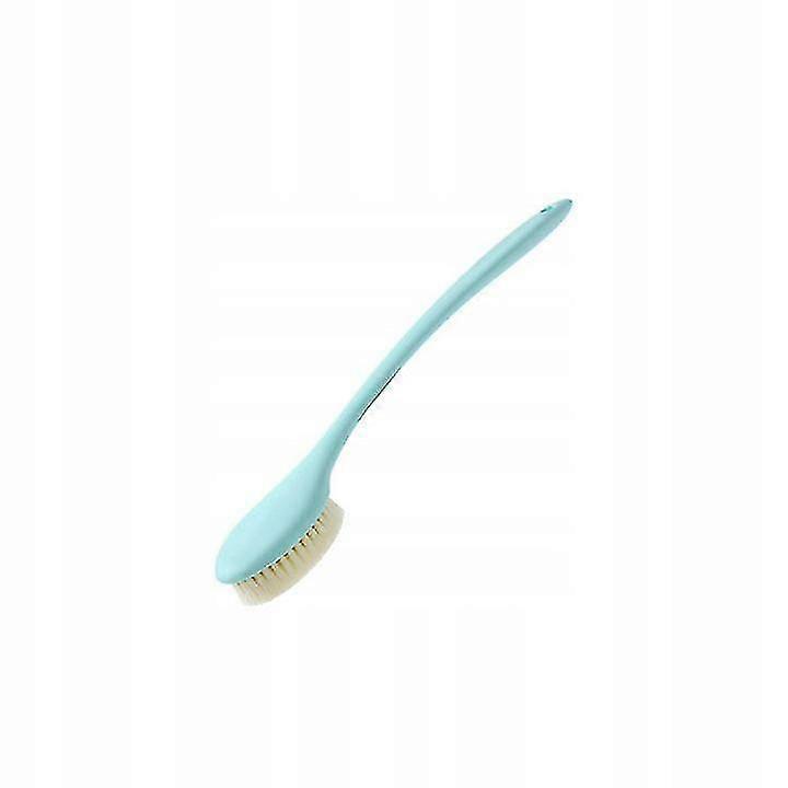 Bath Accessories And Bath Brush, Blue Long Handle Soft Bristle Bath Brush =