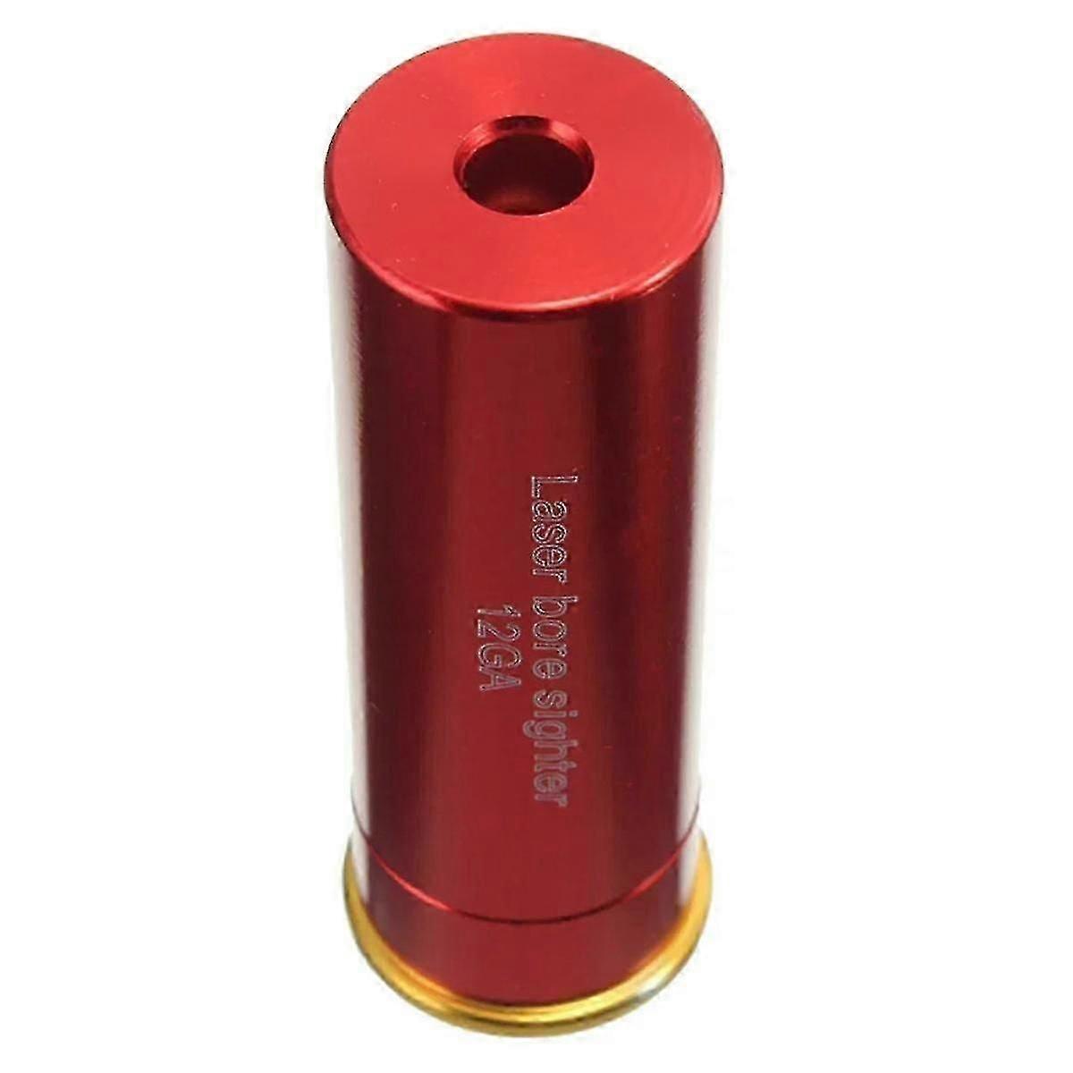 12ga Calibrator Gauge Bore Sighter Boresighter Red Sighting Sight Boresight Leveler 635-655nw