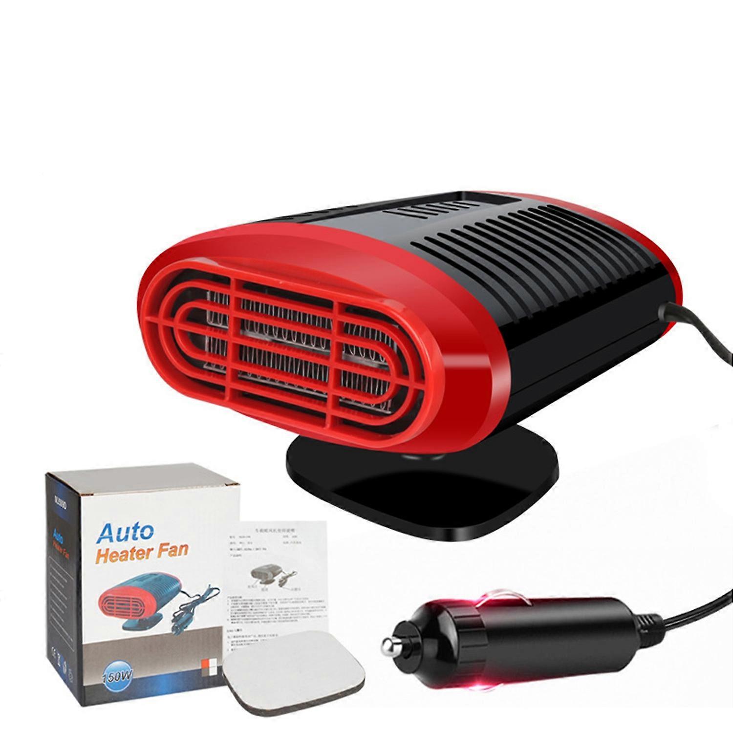 Car Heater Fan 360 Deg Adjustable 150W Fast Heating Portable Windshield Defogger Defroster for Vehic