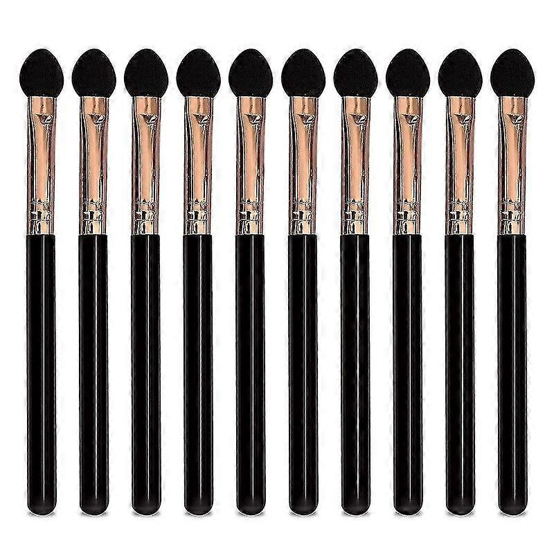 Professional Eyeshadow Applicators Sponge Tip Reusable 10pcs Women Blendable