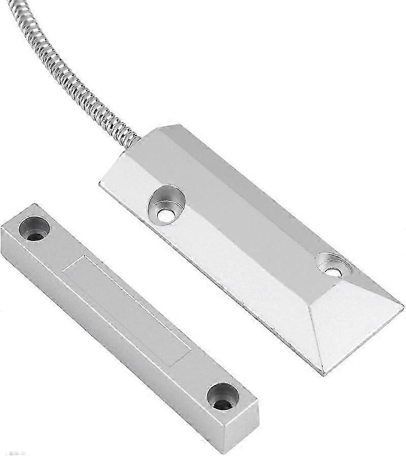 Magnetic Contact, Door Window Magnetic Contact Wired Switch Switch Switch For Garage Home Security Alarm; Magnetic Sensor