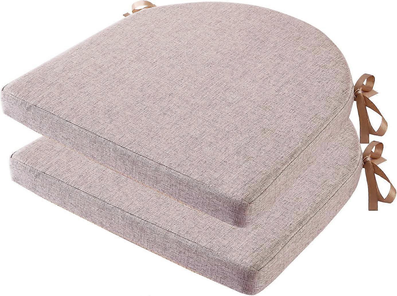 2 Set Non-Slip Washable Chair Pads for Indoor Dining Chairs