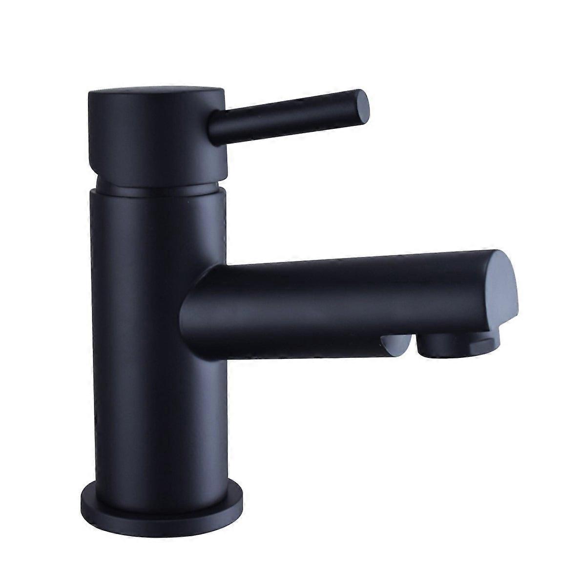 Dixon Round Lever Mono Basin Mixer Tap With Waste