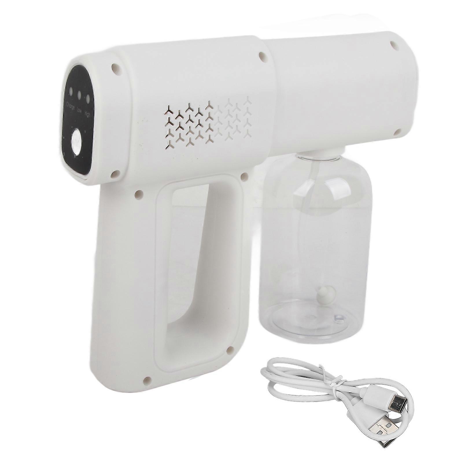 Handheld Nanometer Sprayer Wireless USB Rechargeable Fine Mist Cleaning Atomizing Sprayer 380ml