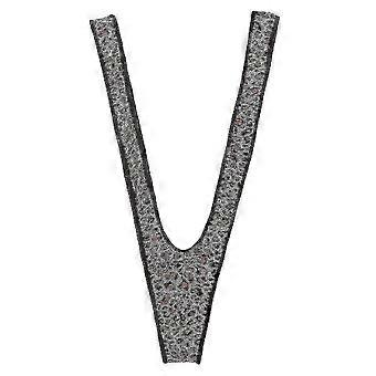 Mankini Voor Mannen, Heren String Mankini V Sling Bandjes Kostuum Ondergoed Luipaardprint