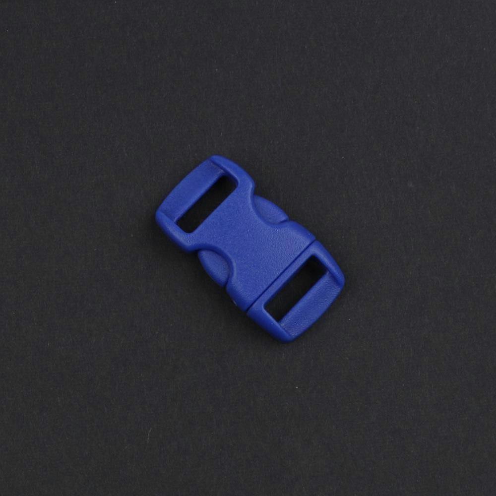 10Pcs Parachute Bracele Dog Collar 10mm Side Release Buckle Webbing Strap Paracord Outdoor Camp