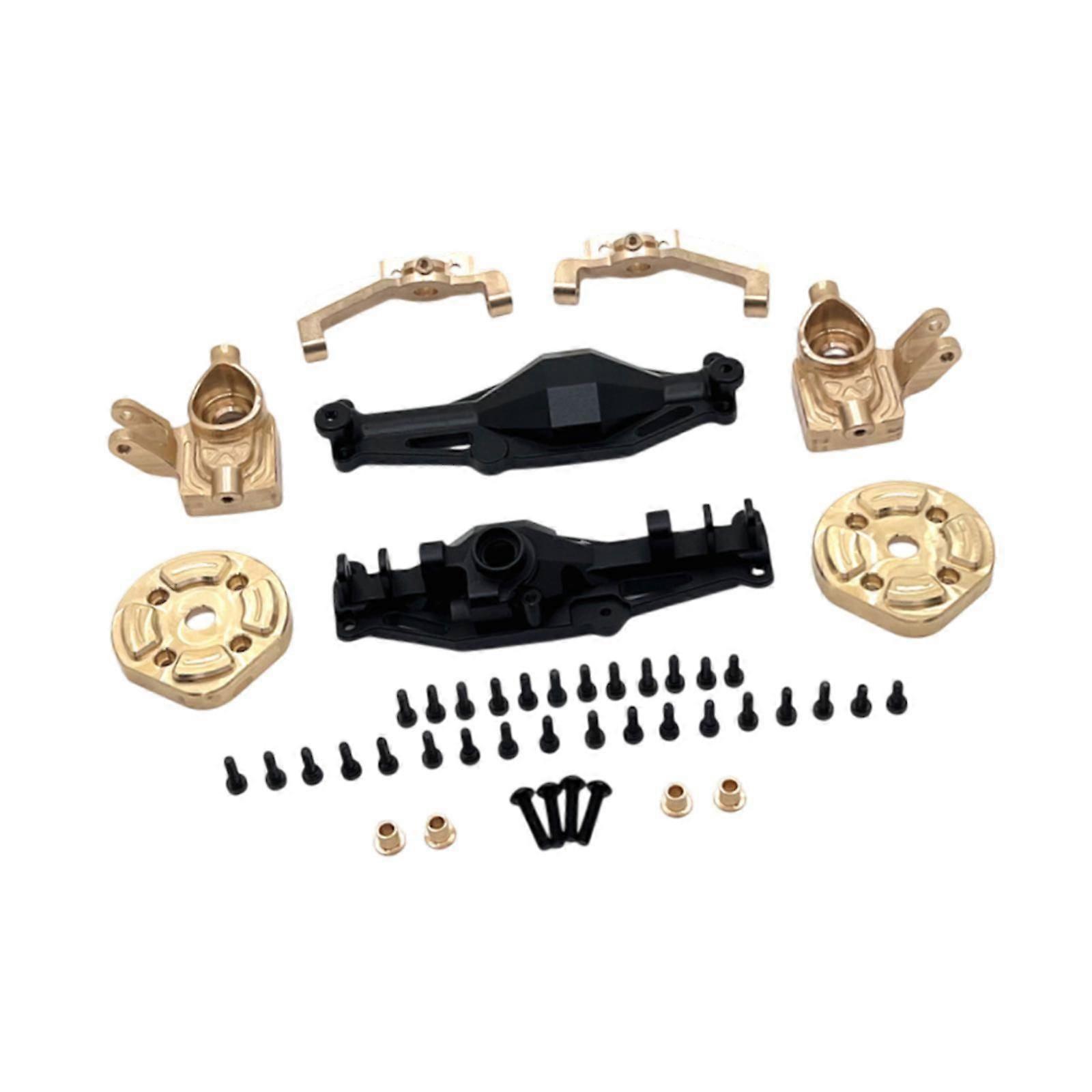 Accessorio per auto RC, supporto per mozzo C, ricambio per auto telecomandata in scala 1/12, rosso