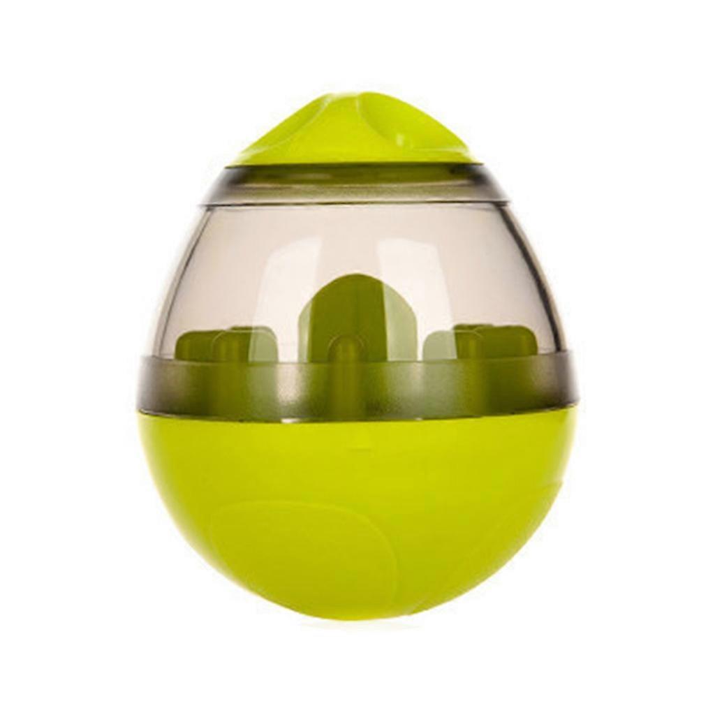 Feeder Ball Dog Leaking Toy Slow Feeder Treat Dispensing Interactive Puzzle Toy for Healthier Feeding Reducing Boring Green
