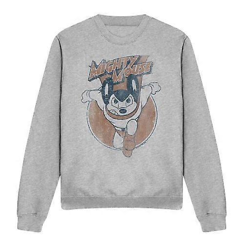 Mighty Mouse Unisex Adult Flying with Purpose Sweatshirt