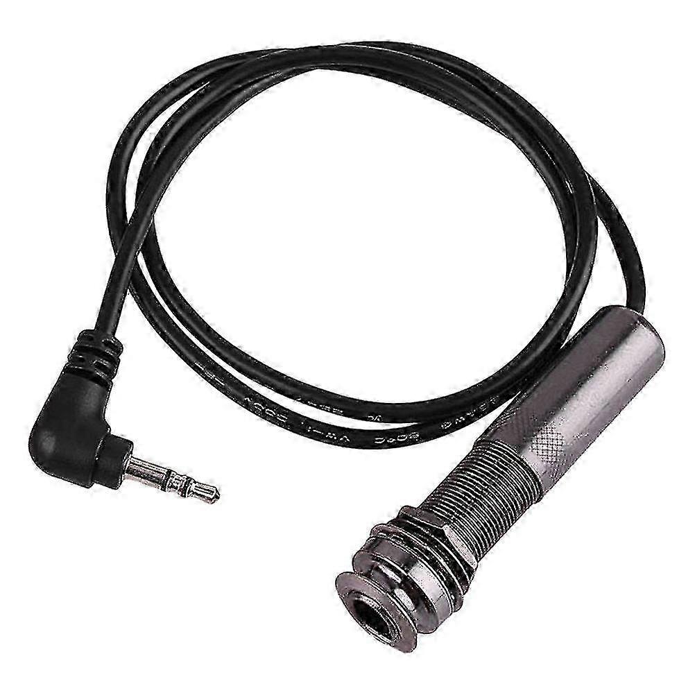 Guitar Pickup Cable Piezo Cable End Pin Jack Guitar Adapter Stereo Instrument Cable