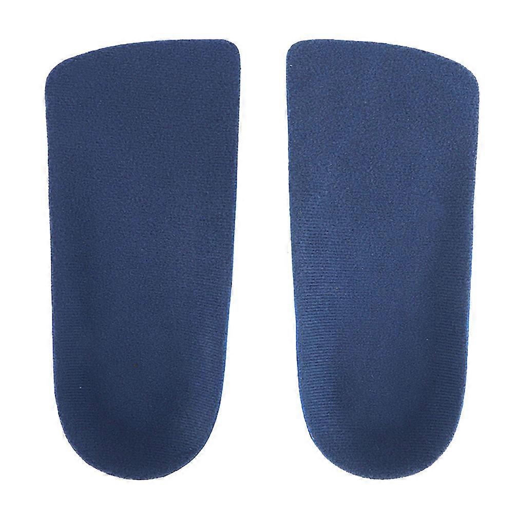 Unisex High Heel Insole Arch Heightening Pad Half Insole for Sports Shoes, Comfort Cushion, Size Adjustable