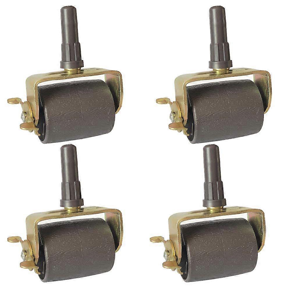 Metal Stem Heavy Duty Bed Frame Wheels Casters Rollers with Socket Sleeve